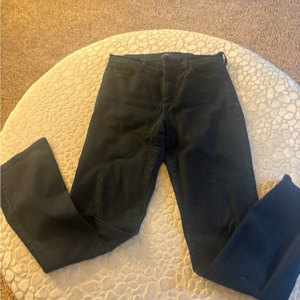 NYDJ Black Straight Leg Women's Jeans